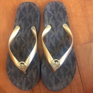 Michael Kors flip flops